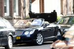 Amsterdam 24 mei 2008
Connie Breukhoven met Bentley Cabrio met topsnelheid van 315 km per uur.