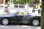 Amsterdam 24 mei 2008
Connie Breukhoven met Bentley Cabrio met topsnelheid van 315 km per uur.
