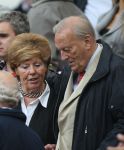Eindhovenm 13 September 2008
Kompetitiewedstrijd PSV-Sparta Rotterdam, eindstand 1-0
Seizoen 2008-2009
Cor v d Klugt met zijn vrouw