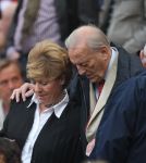Eindhovenm 13 September 2008
Kompetitiewedstrijd PSV-Sparta Rotterdam, eindstand 1-0
Seizoen 2008-2009
Oud President directeur van de NV Philips, Cor v d Klugt met zijn vrouw