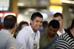 Amsterdam 8 juli 2008
Cristiano Ronaldo op krukken op vliegveld Schiphol nadat hij in Amsterdam geopereerd is aan zijn enkel.