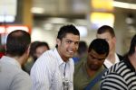 Amsterdam 8 juli 2008
Cristiano Ronaldo op krukken op vliegveld Schiphol nadat hij in Amsterdam geopereerd is aan zijn enkel.