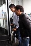 Amsterdam 8 juli 2008
Cristiano Ronaldo op krukken op vliegveld Schiphol nadat hij in Amsterdam geopereerd is aan zijn enkel.