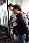 Amsterdam 8 juli 2008
Cristiano Ronaldo op krukken op vliegveld Schiphol nadat hij in Amsterdam geopereerd is aan zijn enkel.