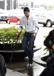Amsterdam 8 juli 2008
Cristiano Ronaldo op krukken op vliegveld Schiphol nadat hij in Amsterdam geopereerd is aan zijn enkel.