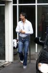 Amsterdam 8 juli 2008
Cristiano Ronaldo op krukken op vliegveld Schiphol nadat hij in Amsterdam geopereerd is aan zijn enkel.