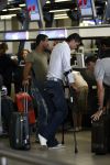 Amsterdam 8 juli 2008
Cristiano Ronaldo op krukken op vliegveld Schiphol nadat hij in Amsterdam geopereerd is aan zijn enkel.