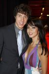 Hilversum 2 juni 2008
Uitreiking musical awards in studio 22. 
Cystine Carreon met nieuwe vriend William Spaaij