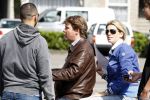 Amsterdam 18 mei 2008
Leco v Zadelhoff viert zijn 40e verjaardag met zijn vrienden in het hilton en ze maken een scooter rally door Amsterdam. 
Peter Gallas en Danielle Overgaag