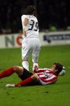 Eindhoven, 12 Maart 2008
UEFA 1/8 finale PSV-Tottenham Hotspur FC, eindstand 0-1
PSV wint na verlenging en straschoppen met 6-5 en gaat door naar de 1/4 Finale
Danko Lazovic in duel met Jonathan Woodgate