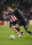 Eindhoven, 19 September 2007 Seizoen 2007/2008 
Eerste wedstrijd Champions League PSV-CSKA Moskou, eindstand 2-1
Danko Lazovic in duel met Aleksi Berezutski