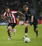 Eindhoven, 19 September 2007 Seizoen 2007/2008 
Eerste wedstrijd Champions League PSV-CSKA Moskou, eindstand 2-1
Danko Lazovic in duel met Aleksi Berezutski
