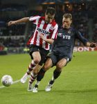 Eindhoven, 19 September 2007 Seizoen 2007/2008 
Eerste wedstrijd Champions League PSV-CSKA Moskou, eindstand 2-1
Danko Lazovic in duel met Aleksi Berezutski