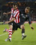 Eindhoven, 19 September 2007 Seizoen 2007/2008 
Eerste wedstrijd Champions League PSV-CSKA Moskou, eindstand 2-1
Danko Lazovic in duel met Aleksi Berezutski