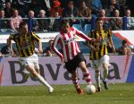 Arnhem, 20 April 2008 Kompetitiewedstrijd Vitesse-PSV, eindstand 0-1 Seizoen 2007/2008
PSV Landskampioen en wordt er dus feest gevierd
Danko Lazovic