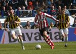Arnhem, 20 April 2008 Kompetitiewedstrijd Vitesse-PSV, eindstand 0-1 Seizoen 2007/2008
PSV Landskampioen en wordt er dus feest gevierd
Danko Lazovic