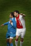 Amsterdam, 30 Januari 2008 Kompetitiewedstrijd AJAX-PSV, eindstand 0-2
Seizoen 2007/2008
Danko Lazovic in duel met Thomas Vermaelen