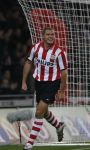 Eindhoven, 20 Oktober 2007
Kompetitiewedstrijd PSV-VVV, eindstand 3-1
Seizoen 2007/2008
Danny Koevermans heeft fescoord en wordt gefeliciteerd door zijn ploeggenoten