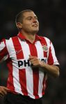 Eindhoven, 20 Oktober 2007
Kompetitiewedstrijd PSV-VVV, eindstand 3-1
Seizoen 2007/2008
Danny Koevermans heeft fescoord en wordt gefeliciteerd door zijn ploeggenoten