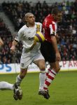 Eindhoven, 30 December 2007
Laatste Kompetitiewedstrijd van het jaar PSV-NAC  Eindstand 2-0 Seizoen 2007/2008
Danny Koevermans in duel met Tyrone loran