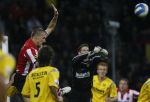 Eindhoven, 20 Oktober 2007
Kompetitiewedstrijd PSV-VVV, eindstand 3-1
Seizoen 2007/2008
Doelman Danny Wintjens en timmy Simons