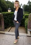 Hilversum 12 augustus 2008
Daphne Deckers bij presentatie RTL in ksteel de hoge vuursche.