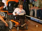 Alphen (Noord- Brabant) 16 September 2007 
Groot Rolhockeytoernooi voor gehandicapten georganiseerd door Target Angels uit Goirle.
International speler en met Nederland wereldkampioen, 
Dennis v d Boomen