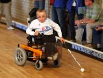 Alphen (Noord- Brabant) 16 September 2007 
Groot Rolhockeytoernooi voor gehandicapten georganiseerd door Target Angels uit Goirle.
International speler en met Nederland wereldkampioen, 
Dennis v d Boomen