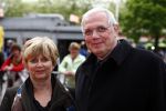 Utrecht 28 april 2009
Pieter v Vollenhoven viert zijn 70e verjaardag in het Beatrix theater in Utrecht. Dick Bakker met zijn vrouw
Peter Smulders bv