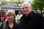 Utrecht 28 april 2009
Pieter v Vollenhoven viert zijn 70e verjaardag in het Beatrix theater in Utrecht. Dick Bakker met zijn vrouw
Peter Smulders bv