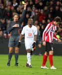 Eindhoven, 12 Maart 2008
UEFA 1/8 finale PSV-Tottenham Hotspur FC, eindstand 0-1
PSV wint na verlenging en straschoppen met 6-5 en gaat door naar de 1/4 Finale
Didier Zokora ontvangt een gele kaart van scheidsrechter Matteo Simone Trefoloni