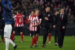 Eindhoven, 12 Maart 2008
UEFA 1/8 finale PSV-Tottenham Hotspur FC, eindstand 0-1
PSV wint na verlenging en straschoppen met 6-5 en gaat door naar de 1/4 Finale
Dirk Marcellis met Danny Koevermans en Ibrahim Afellay ial in het pak