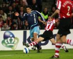 Eindhoven, 19 Maart 2008 Kompetitiewedstrijd PSV-AJAX, eindstand 0-0 
Seizoen 2007/2008
Dirk Marcellis wordt op de huid gezeten door Suarez