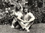 Dolly Dots Anita Heilker 1984 met haar man Ton Blanker