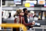 Amsterdam Schiphol 1 mei 2009
Doutzen Kroes heeft samen met haar vriend Greg Andrews Koninginnedag 2009 gevierd in Amsterdam. Zij vloog de volgende dag naar het Filmfestival in 
Cannes (Fr.)