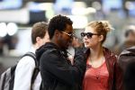 Amsterdam Schiphol 1 mei 2009
Doutzen Kroes heeft samen met haar vriend Greg Andrews Koninginnedag 2009 gevierd in Amsterdam. Zij vloog de volgende dag naar het Filmfestival in 
Cannes (Fr.)