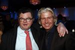 Uitgeest 16 januari 2008
Nieuwjaarsreceptie henk geels in bob's saloon. Dries Roelvink met manager Andre v  Commenee