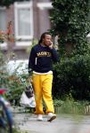 Amsterdam 13 augustus 2008
Edgar Davids haalt sushi in amsterdam zuid.