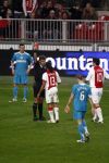 Amsterdam, 30 Januari 2008 Kompetitiewedstrijd AJAX-PSV, eindstand 0-2
Seizoen 2007/2008
Trieste afgang voor Edgar Davids die enkele minuten voor tijd door een harde charge ROOD kreeg van scheidsrechter Jan Wegereef