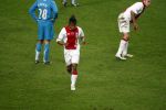 Amsterdam, 30 Januari 2008 Kompetitiewedstrijd AJAX-PSV, eindstand 0-2
Seizoen 2007/2008
Trieste afgang voor Edgar Davids die enkele minuten voor tijd door een harde charge ROOD kreeg