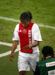 Amsterdam, 30 Januari 2008 Kompetitiewedstrijd AJAX-PSV, eindstand 0-2
Seizoen 2007/2008
Trieste afgang voor Edgar Davids die enkele minuten voor tijd door een harde charge ROOD kreeg