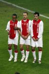 Amsterdam, 30 Januari 2008 Kompetitiewedstrijd AJAX-PSV, eindstand 0-2
Seizoen 2007/2008
Edgar Davids, Dennis Rommedahl en Kenneth Perez