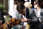 Amsterdam 22 april 2009
Edwin de Roy van Zuidewijn met zijn hond aan het wandelen en op terras bij Wildschut.
Peter Smulders bv