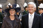 Den Haag 16 september 2008
Prinsjesdag 2008 op het binnenhof. 
Eimert v Middelkoop met zijn vrouw