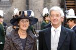 Den Haag 16 september 2008
Prinsjesdag 2008 op het binnenhof. 
Eimert v Middelkoop met zijn vrouw