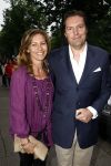 Amsterdam 31 mei 2008
Prins Maurits en Prinses Marilene vrieren hun 10 jarig huwelijksfeest in de supper Club. Elisabeth Fabius met man