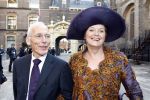 Den Haag 16 september 2008
Prinsjesdag 2008 op het binnenhof. 
Ella Vogelaar met man