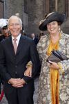 Den Haag 19 september 2007
Prinsjesdag op het binnenhof . Ella Vogelaar met man
