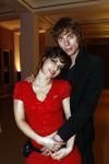 Haarlem 13 maart 2009
Premiere show Ellen ten Damme in de schouwburg van Haarlem. Ellen met haar vriend
Peter Smulders bv