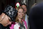 Amsterdam 31 mei 2008
Prins Maurits en Prinses Marilene vrieren hun 10 jarig huwelijksfeest in de supper Club. 
Emily Bremers met man en Vanessa Loudon